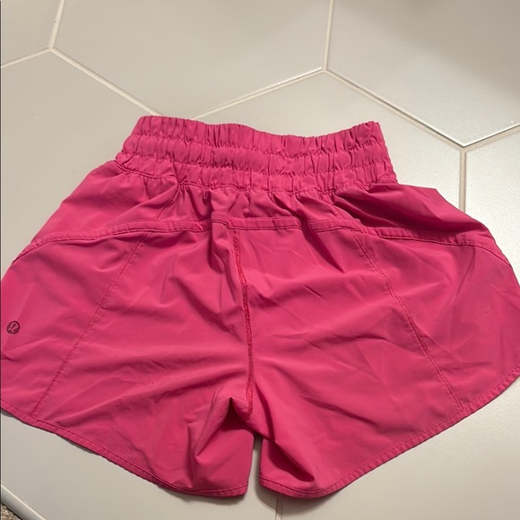 lululemon athletica Pants - lululemon athletica Pink Athletic Shorts Lightweight Moisture-Wicking